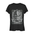 thumbnail image 1 of Junior's Star Wars: The Rise of Skywalker Sith Trooper Playing Card Graphic Tee Black Small, 1 of 2