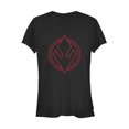 thumbnail image 1 of Junior's Star Wars: The Rise of Skywalker Sith Trooper Symbol Graphic Tee Black Medium, 1 of 2