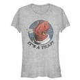 thumbnail image 1 of Junior's Star Wars Vintage Admiral Ackbar Circle  Graphic Tee Athletic Heather 2X Large, 1 of 2