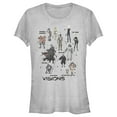 thumbnail image 1 of Junior's Star Wars: Visions Episodes  Graphic Tee Athletic Heather Small, 1 of 3