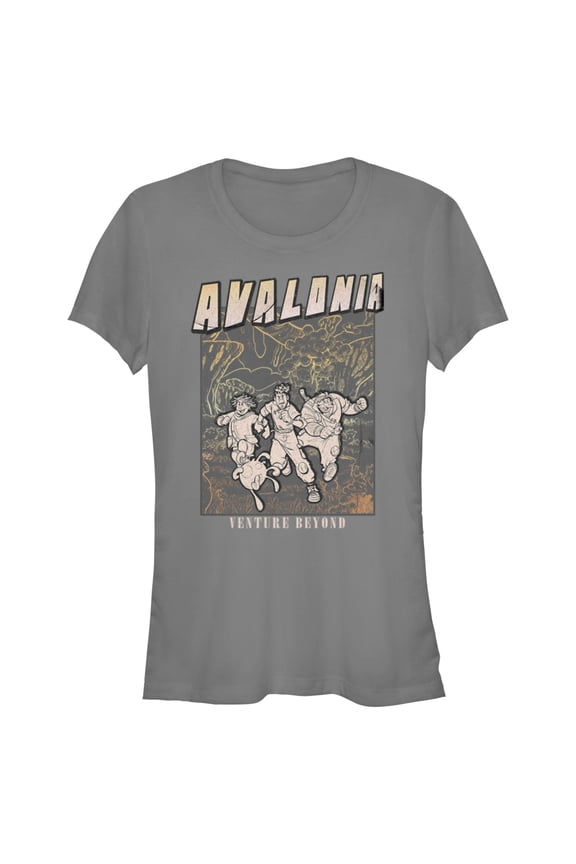 Junior's Strange World Avalonia Venture Beyond Graphic Tee Charcoal Small