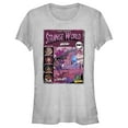 thumbnail image 1 of Junior's Strange World Comic Book Cover Graphic Tee Athletic Heather Small, 1 of 3