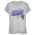 thumbnail image 1 of Junior's Strange World Splat Logo Graphic Tee Athletic Heather Large, 1 of 3