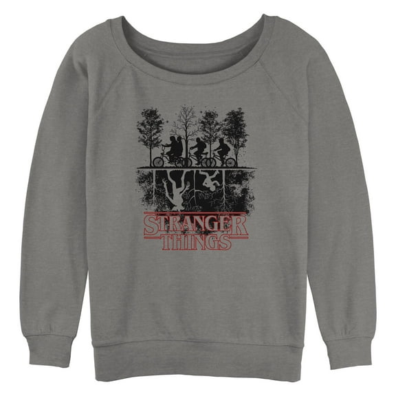 Netflix Junior's Stranger Things Biking in Upside Down Sweatshirt