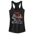 thumbnail image 1 of Netflix Junior's Stranger Things Character Squares Racerback Tank Top Black X Large, 1 of 4