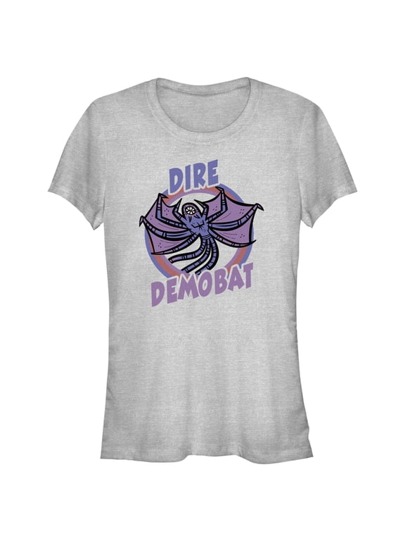 Netflix Junior's Stranger Things Demobat Monster Drawing Graphic T-Shirt