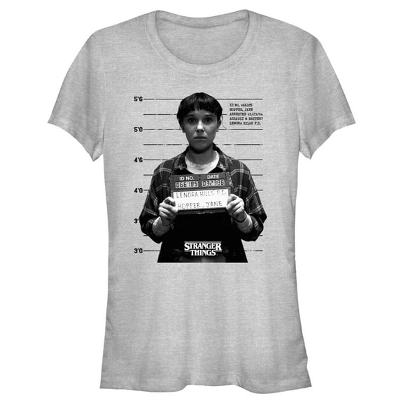 Netflix Junior's Stranger Things Eleven Mugshot Graphic T-Shirt