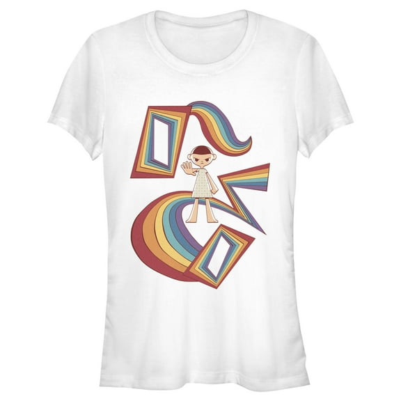 Netflix Junior's Stranger Things Eleven Power of the Rainbow Graphic T-Shirt