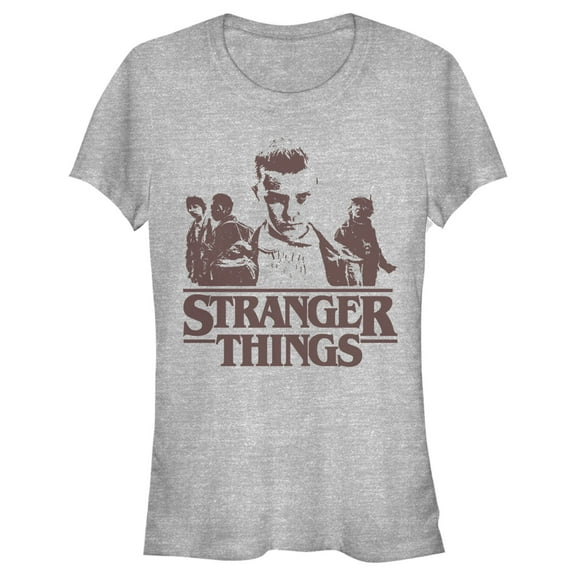 Netflix Junior's Stranger Things Eleven Punk and Friends Graphic T-Shirt