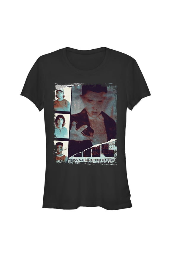 Netflix Junior's Stranger Things Hawkins Lab Gang Graphic T-Shirt