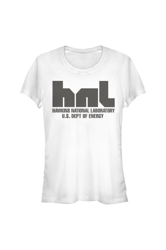 Netflix Junior's Stranger Things Hawkins National Lab Logo Graphic T-Shirt