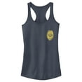 thumbnail image 1 of Netflix Junior's Stranger Things Hawkins Police Badge Costume Racerback Tank Top Indigo 2X Large, 1 of 3