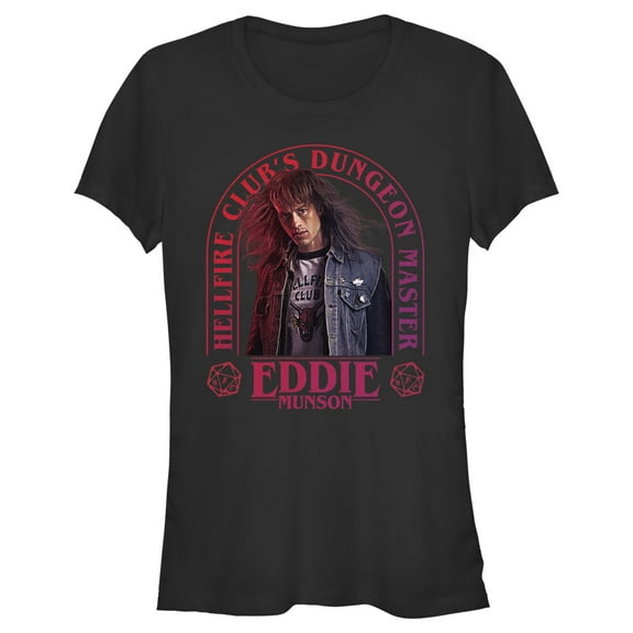 Netflix Junior's Stranger Things Hellfire Club Dungeon Master Eddie Graphic T-Shirt