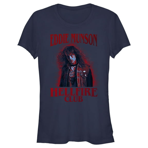 Netflix Junior's Stranger Things Hellfire Club Eddie Munson Graphic T-Shirt