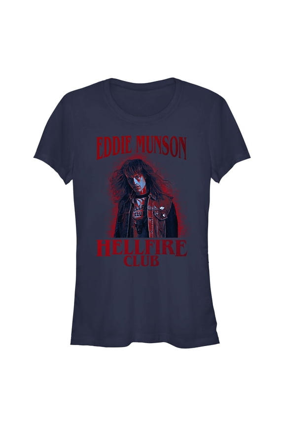 Netflix Junior's Stranger Things Hellfire Club Eddie Munson Graphic T-Shirt