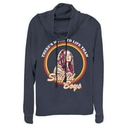 Netflix Junior's Stranger Things Max More to Life than Netflix Boy's Cowl Neck Sweatshirt Navy Blue Small