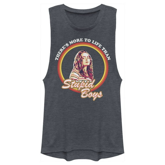 Netflix Junior's Stranger Things Max More to Life than Netflix Boy's Festival Muscle Graphic T-Shirt