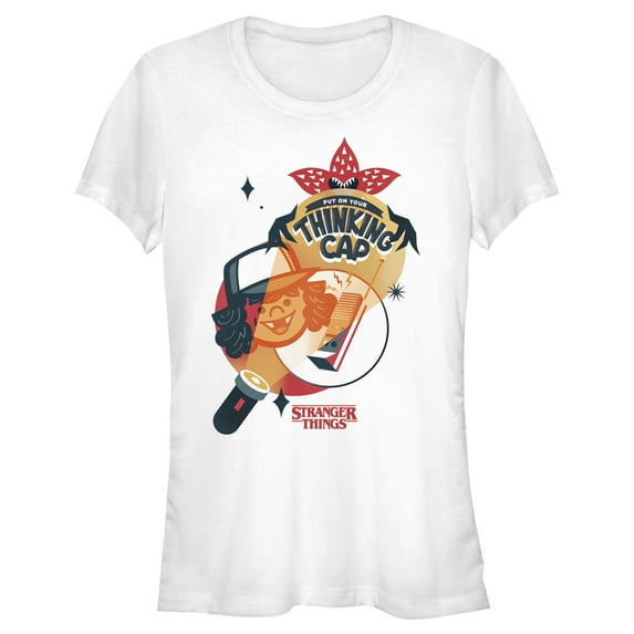 Netflix Junior's Stranger Things Put on Your Thinking Cap Graphic T-Shirt