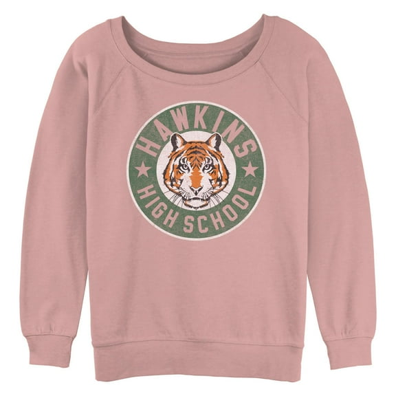 Netflix Junior's Stranger Things Retro Hawkins High School Tiger Mascot Sweatshirt