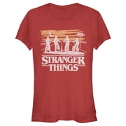 Netflix Junior's Stranger Things Starry Bike Ride Graphic T-Shirt