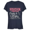thumbnail image 1 of Netflix Junior's Stranger Things Title Logo Faded Graphic T-Shirt, 1 of 3