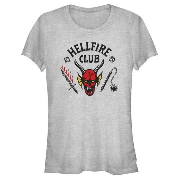 Netflix Junior's Stranger Things Welcome to the Hellfire Club Graphic T-Shirt