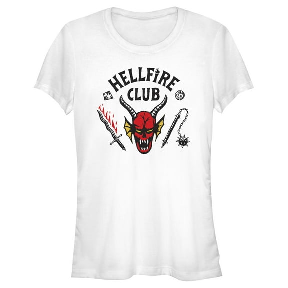 Netflix Junior's Stranger Things Welcome to the Hellfire Club Graphic T-Shirt