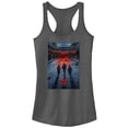 thumbnail image 1 of Netflix Junior's Stranger Things Winter Rift Russia Poster Racerback Tank Top Charcoal / Winter 2X Large, 1 of 4