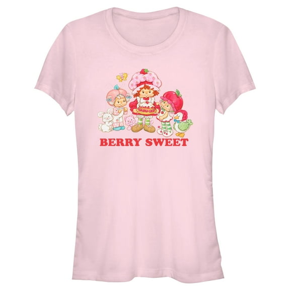 Junior's Strawberry Shortcake Sweet Friends  Graphic T-Shirt