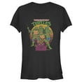 thumbnail image 1 of Junior's Teenage Mutant Ninja Turtles Master Splinter Shot Graphic Tee Black Small, 1 of 2