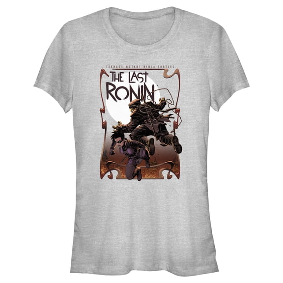 Junior's Teenage Mutant Ninja Turtles The Last Ronin Issue 3 Frame  Graphic Tee Athletic Heather 2X Large
