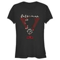 thumbnail image 1 of Junior's The Batman Catwoman Poster Graphic Tee Black Small, 1 of 3