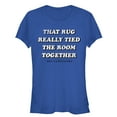 thumbnail image 1 of Junior's The Big Lebowski Rug Really Tied Room Together  Graphic Tee Royal Blue Large, 1 of 2