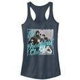 thumbnail image 1 of Junior's The Breakfast Club Grayscale Character Pose  Racerback Tank Top Indigo 2X Large, 1 of 3