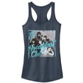 thumbnail image 1 of Junior's The Breakfast Club Grayscale Character Pose  Racerback Tank Top Indigo Large, 1 of 3