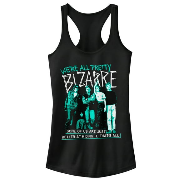 Junior's The Breakfast Club We're All Bizarre Racerback Tank Top Black 2X Large