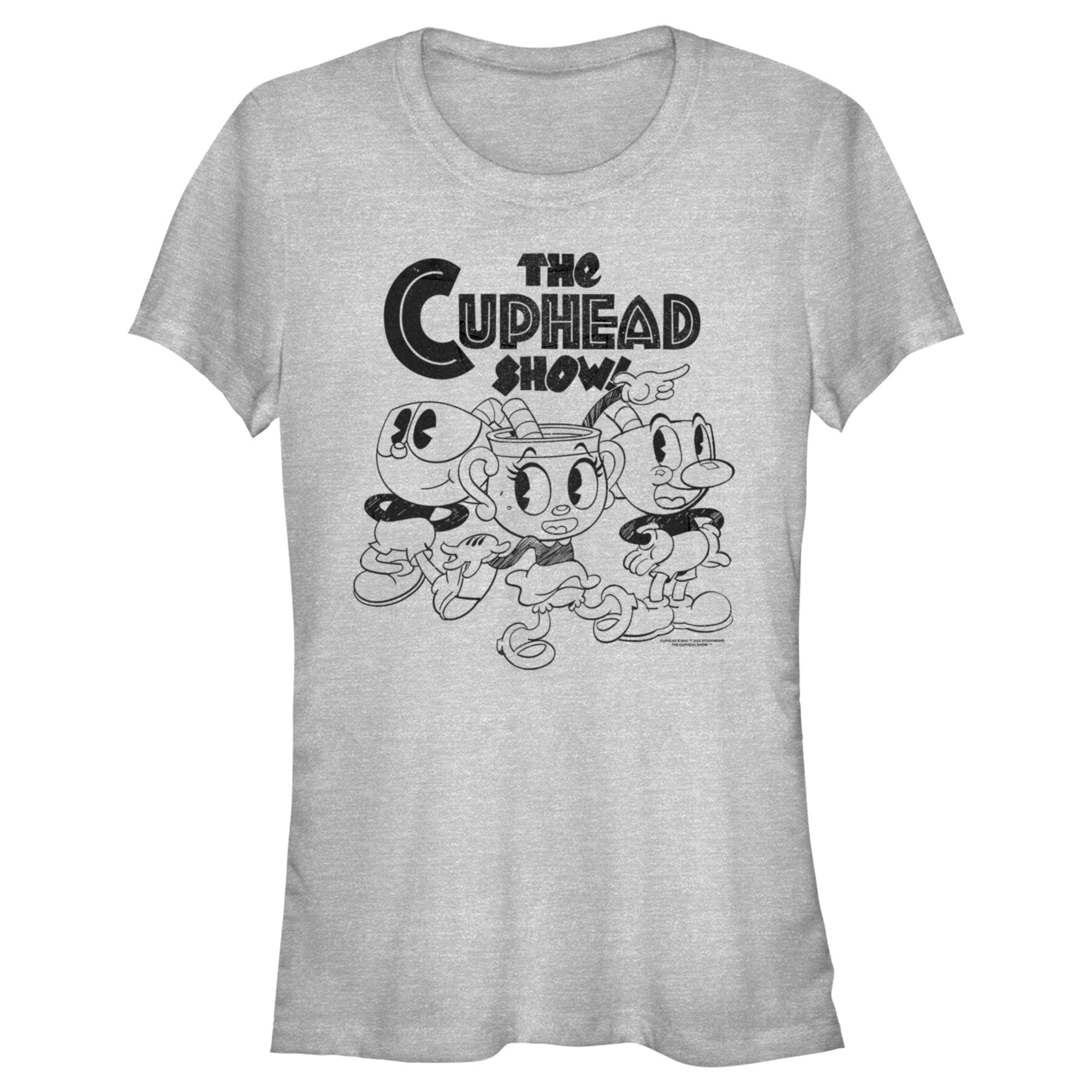 Women's The Cuphead Show! Ms. Chalice Sketches T-Shirt