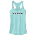 thumbnail image 1 of Junior's The Flash Movie Official Logo Racerback Tank Top Cancun X Large, 1 of 4