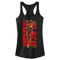 thumbnail image 1 of Junior's The Flash Speedster Bold Red Logo  Racerback Tank Top Black X Small, 1 of 5