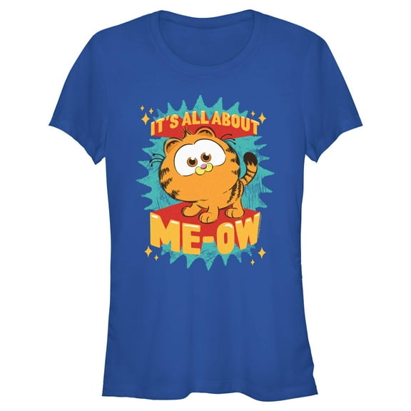 Junior's The Garfield Movie It's All About Me-Ow  Graphic T-Shirt