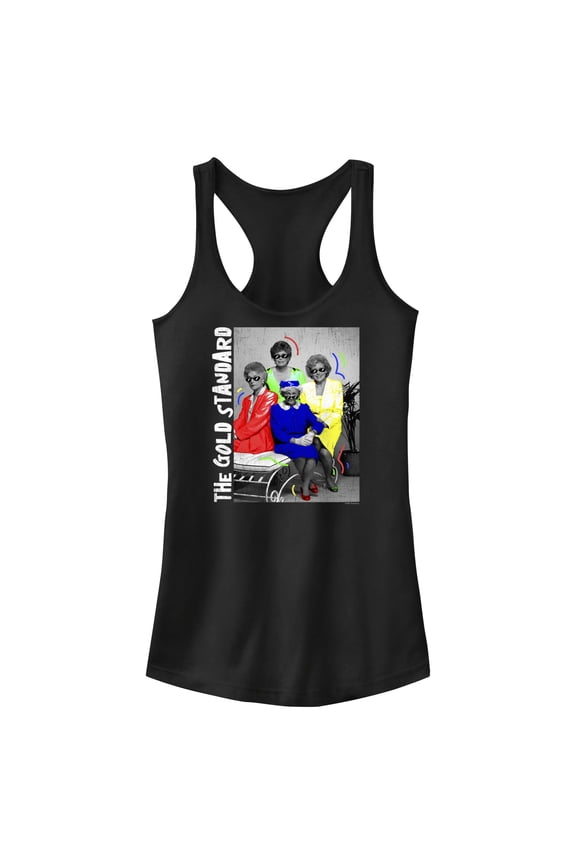 Junior's The Golden Girls Cool Gal Gold Standard Racerback Tank Top