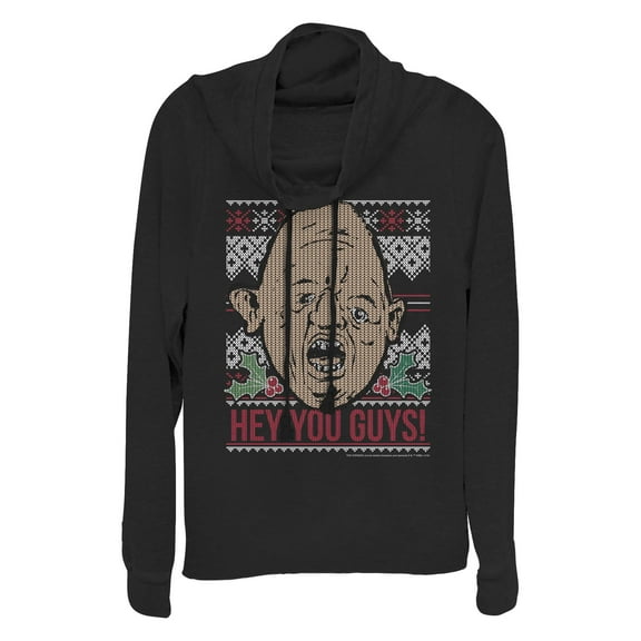 Junior's The Goonies Hey You Guys  Cowl Neck Sweatshirt