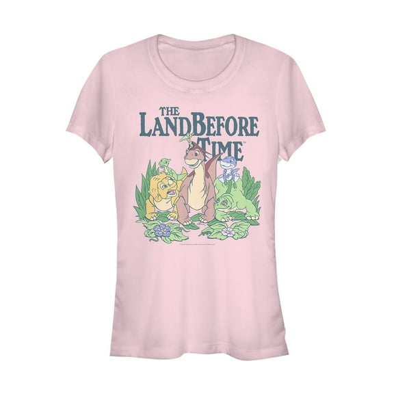 Junior's The Land Before Time Best Friend Adventure  Graphic Tee Light Pink X Large