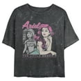 thumbnail image 1 of Junior's The Little Mermaid 90s Ariel Poster Crop Graphic Tee Black Large, 1 of 4