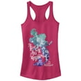 thumbnail image 1 of Junior's The Little Mermaid Ariel Has Everything  Racerback Tank Top Dark Pink 2X Large, 1 of 3