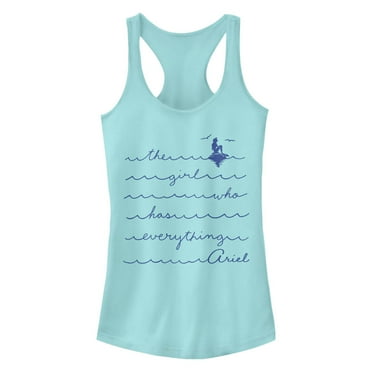 Junior's The Little Mermaid Ariel Has Everything  Racerback Tank Top