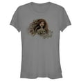 thumbnail image 1 of Junior's The Little Mermaid Ariel My True Voice Lies Within  Graphic Tee Charcoal X Large, 1 of 3