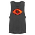 thumbnail image 1 of Junior's The Lord of the Rings Fellowship of the Ring Eye of Sauron Festival Muscle Graphic Tee Charcoal Small, 1 of 4