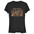thumbnail image 1 of Junior's The Lord of the Rings Fellowship of the Ring Sauron Movie Poster  Graphic Tee Black Medium, 1 of 3