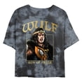 thumbnail image 1 of Junior's The Lord of the Rings: The War of the Rohirrim Son of Freca Wulf Graphic Crop T-Shirt, 1 of 4